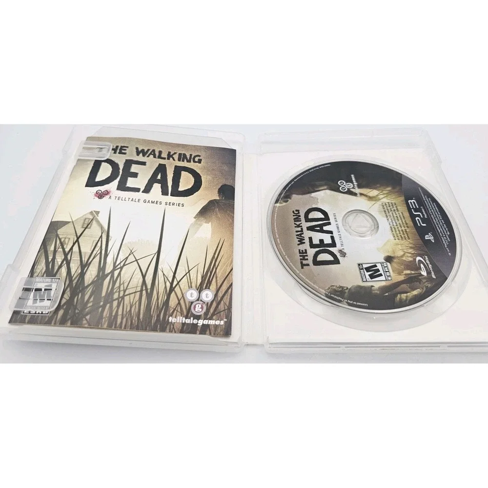 PS3 The Walking Dead Video Game - 2012 Telltale Games Complete *Tested*